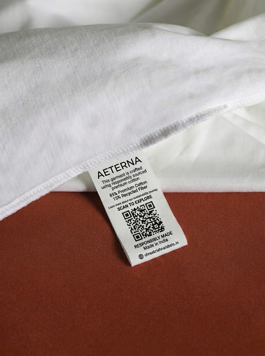 Custom garment label craftsmanship — Shree Krishna Labels