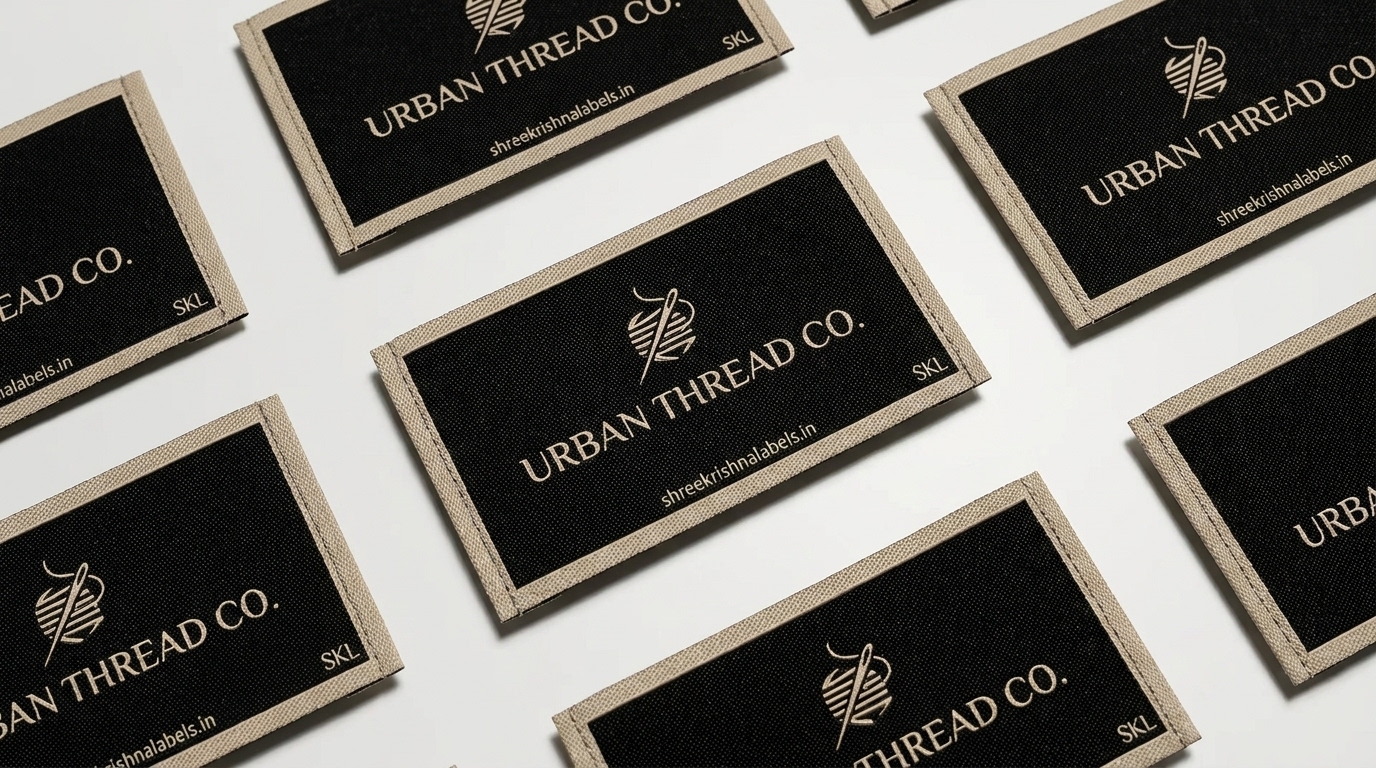 Custom garment label craftsmanship — Shree Krishna Labels