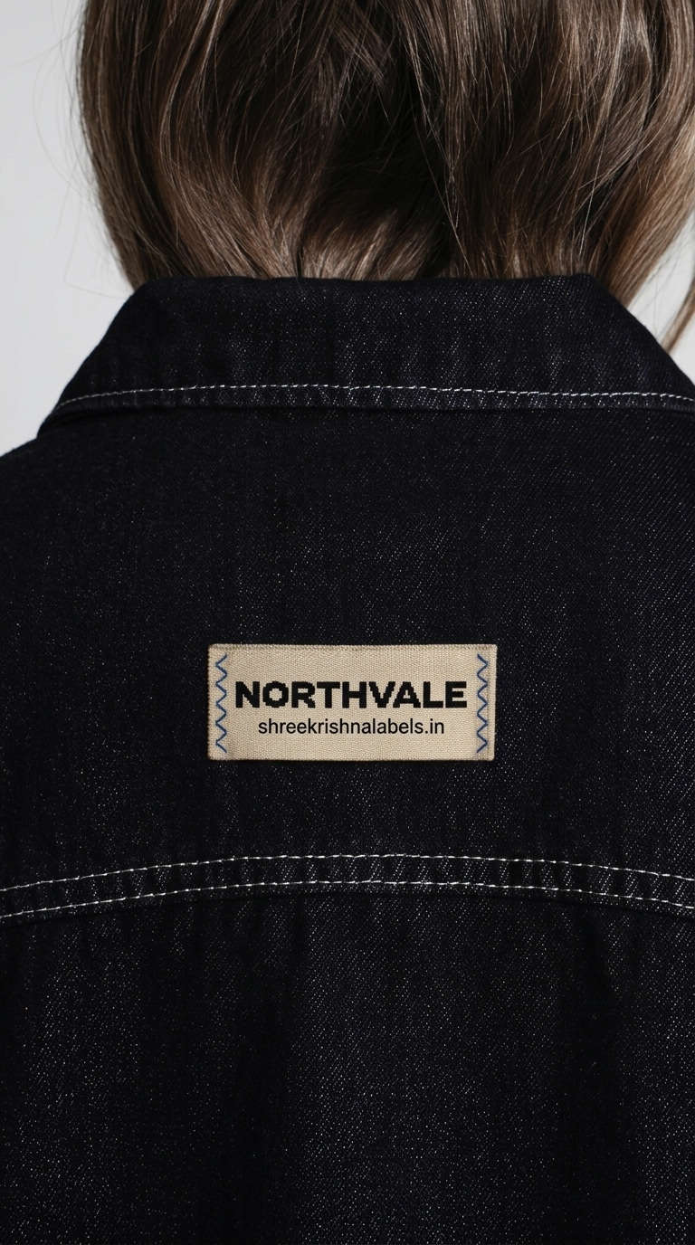 Custom garment label craftsmanship — Shree Krishna Labels