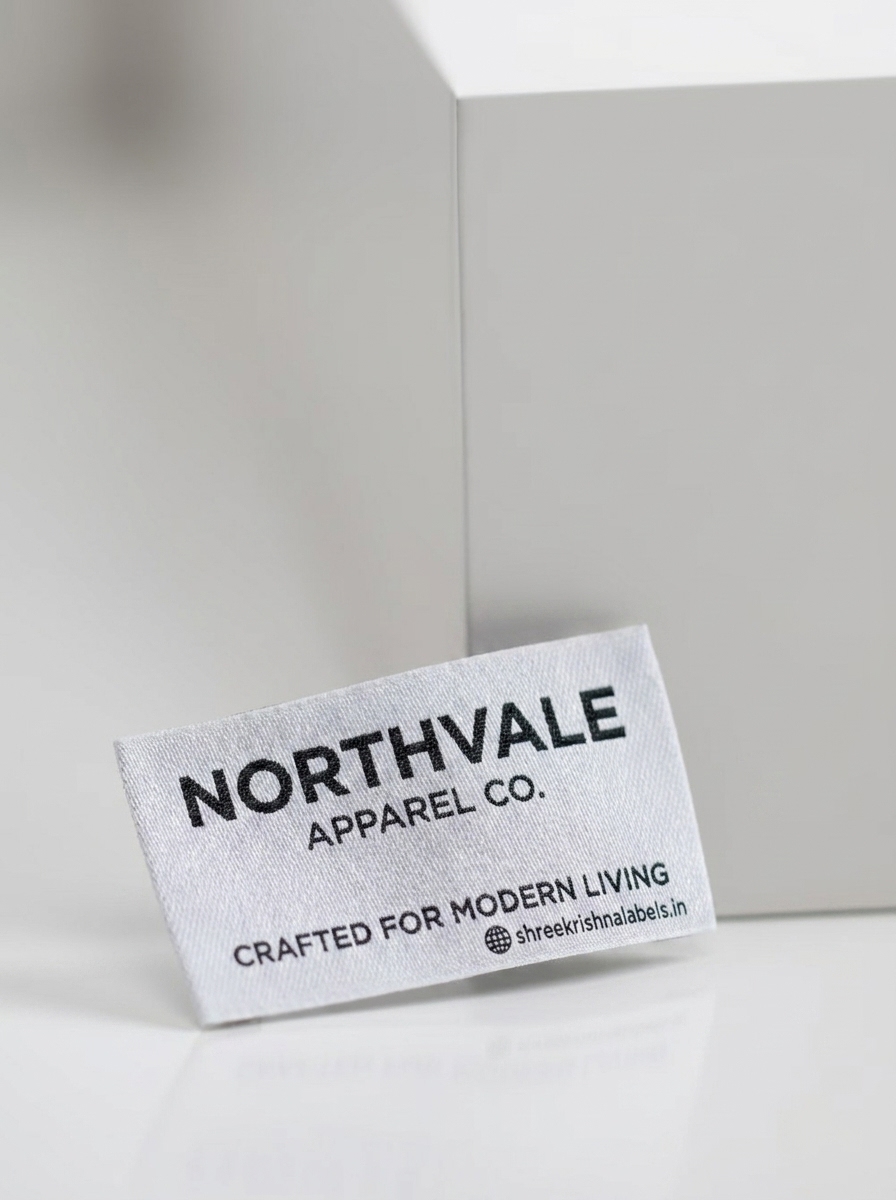Custom garment label craftsmanship — Shree Krishna Labels