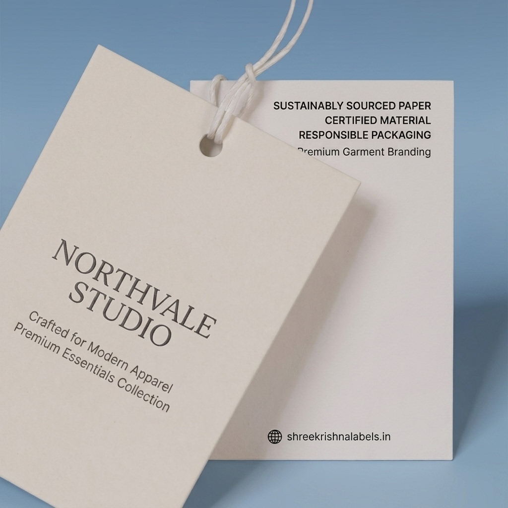 Custom garment label craftsmanship — Shree Krishna Labels