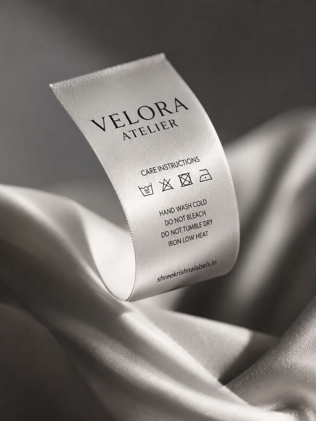 Custom garment label craftsmanship — Shree Krishna Labels